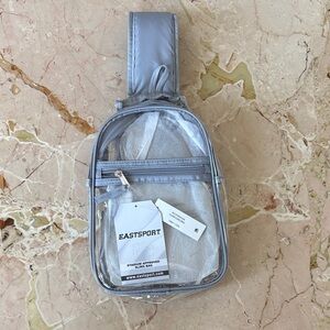 Eastsport Clear Gray stadium Belt Bag